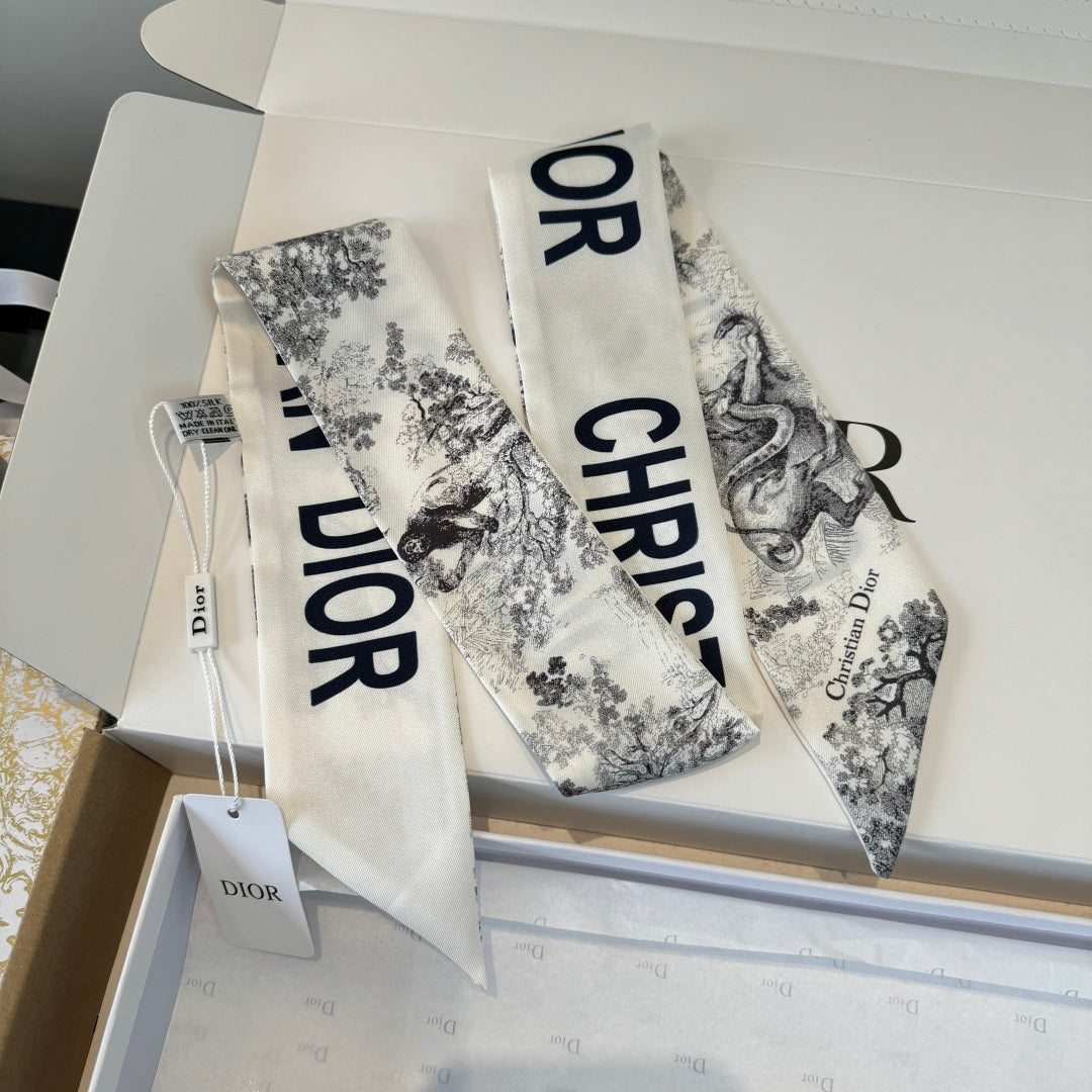 DIOR 26S SCARF 105CM IN SILK 304000