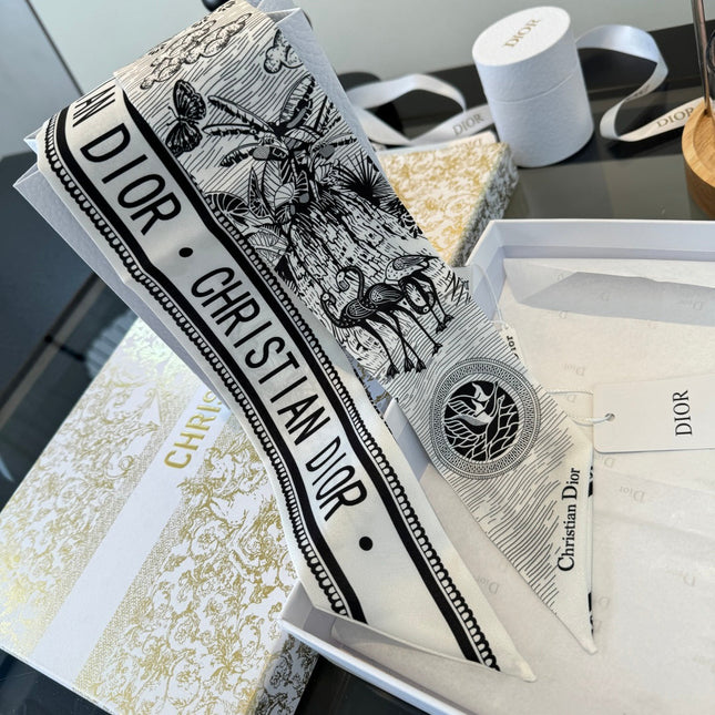 DIOR 26S SCARF 105CM IN SILK 304002