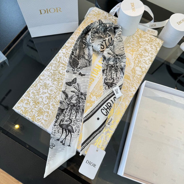 DIOR 26S SCARF 105CM IN SILK 304002