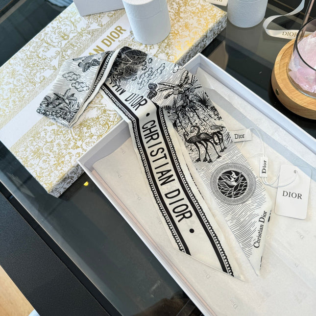 DIOR 26S SCARF 105CM IN SILK 304002