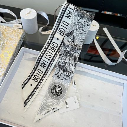 DIOR 26S SCARF 105CM IN SILK 304002