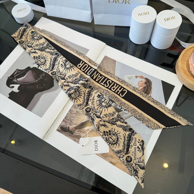 DIOR 26S SCARF 100CM IN SILK 225245