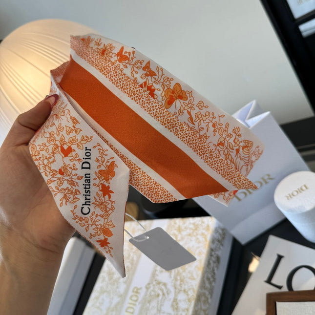 DIOR 26S SCARF 100CM IN SILK 280932
