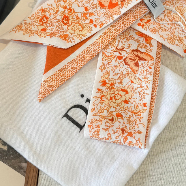 DIOR 26S SCARF 100CM IN SILK 280932