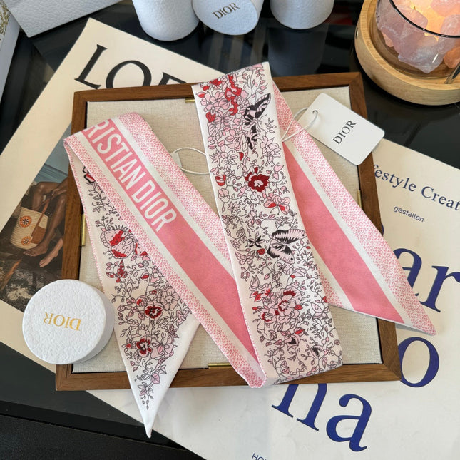 DIOR 26S SCARF 100CM IN SILK 280933