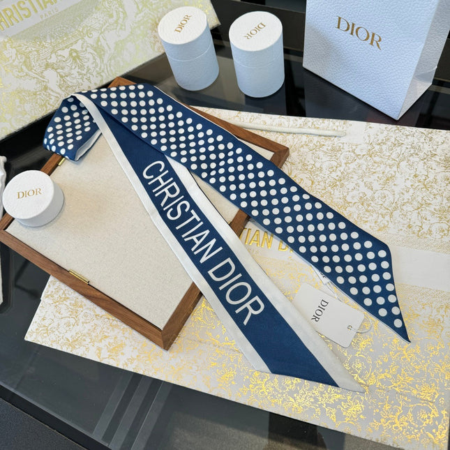 DIOR 26S SCARF 100CM IN SILK 295440