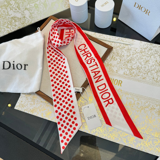 DIOR 26S SCARF 100CM IN SILK 295441