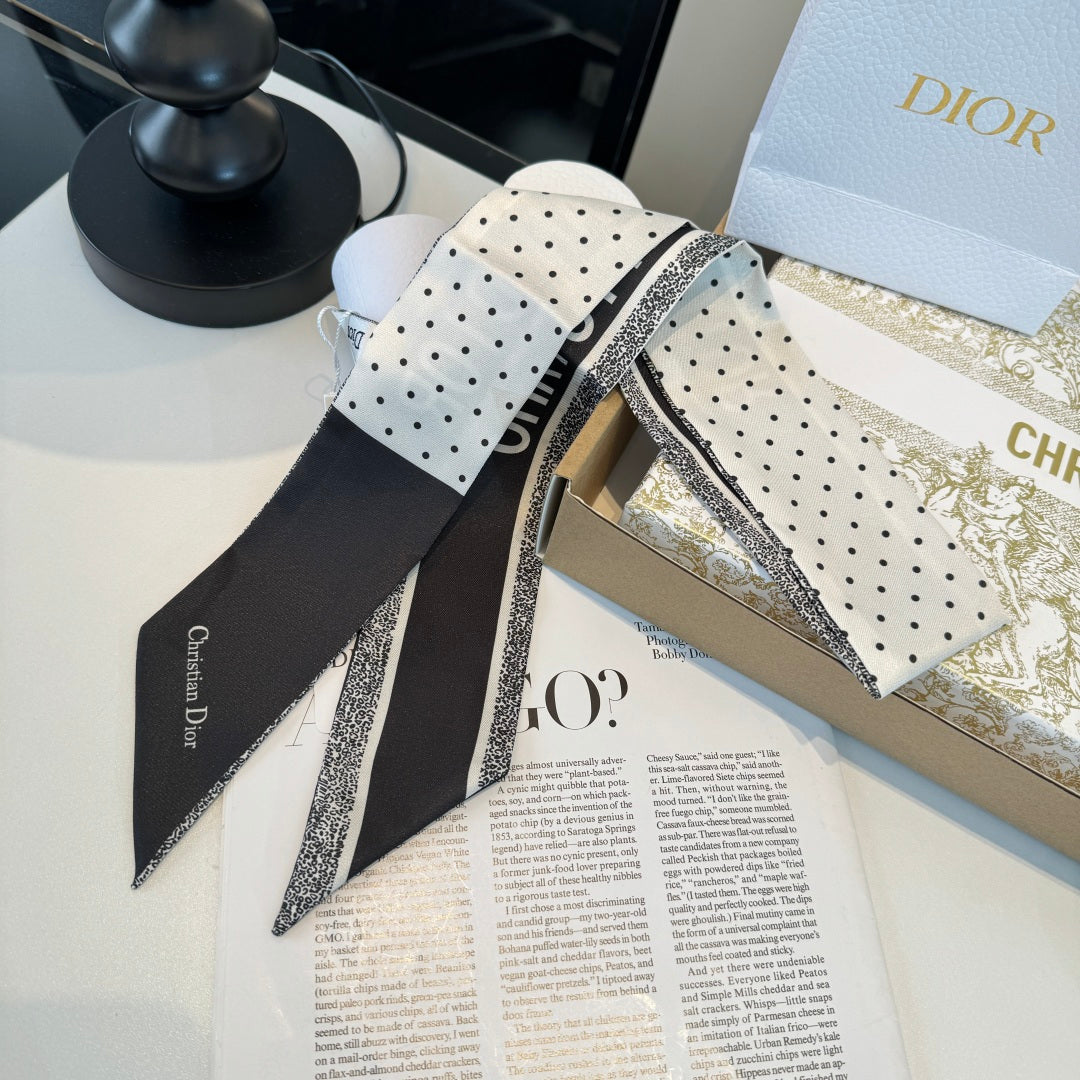 DIOR 26S SCARF 100CM IN SILK 304026