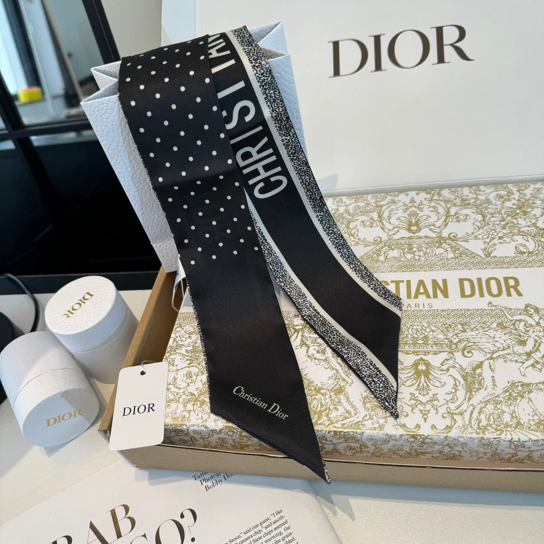 DIOR 26S SCARF 100CM IN SILK 304027