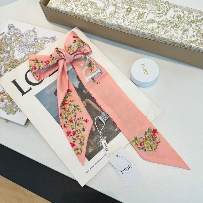 DIOR 26S SCARF 100CM IN SILK 304028