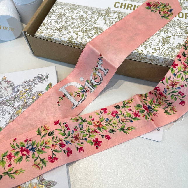 DIOR 26S SCARF 100CM IN SILK 304028