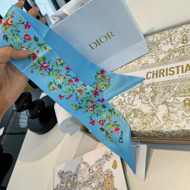DIOR 26S SCARF 100CM IN SILK 304031
