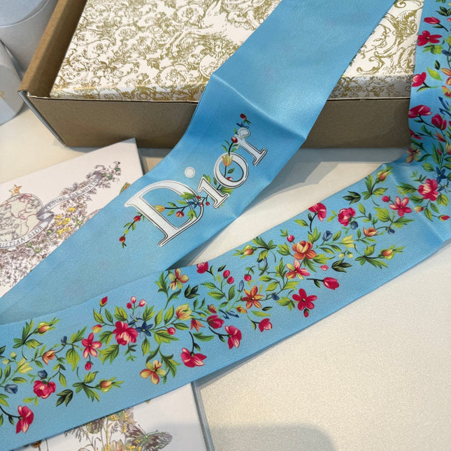 DIOR 26S SCARF 100CM IN SILK 304031
