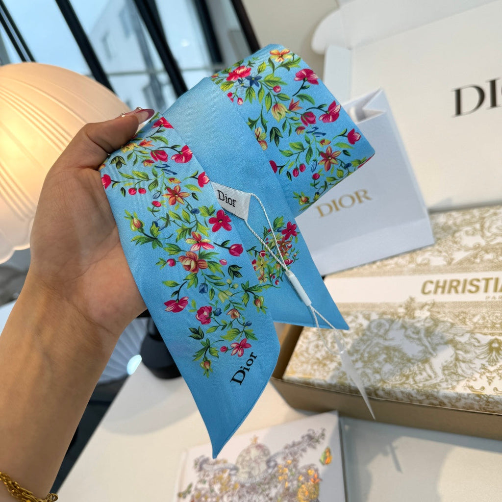 DIOR 26S SCARF 100CM IN SILK 304031