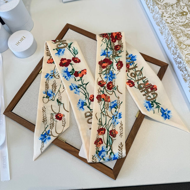 DIOR 26S SCARF 100CM IN SILK 295465