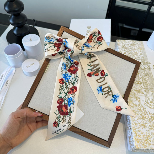 DIOR 26S SCARF 100CM IN SILK 295465