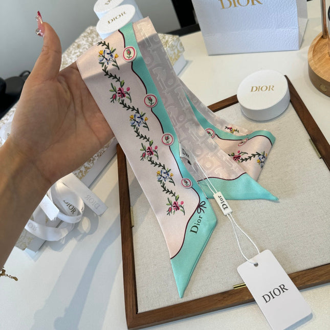 DIOR 26S SCARF 100CM IN SILK 280936