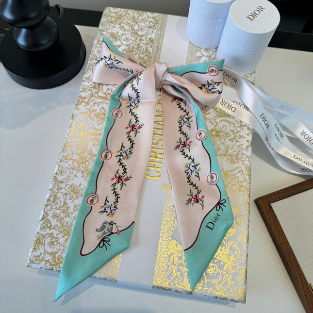DIOR 26S SCARF 100CM IN SILK 280936