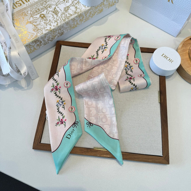 DIOR 26S SCARF 100CM IN SILK 280936