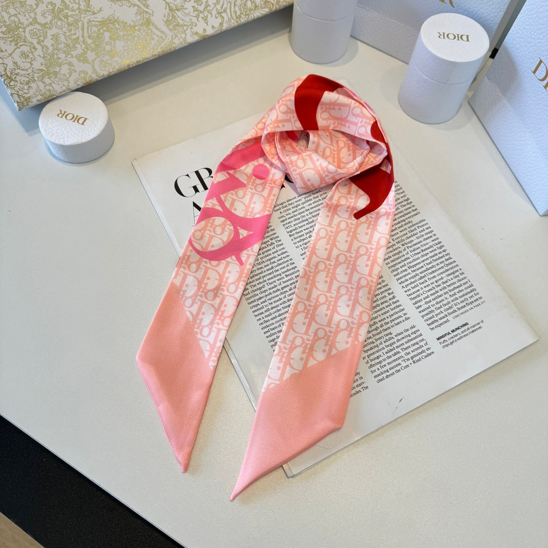 DIOR 26S SCARF 100CM IN SILK 298024