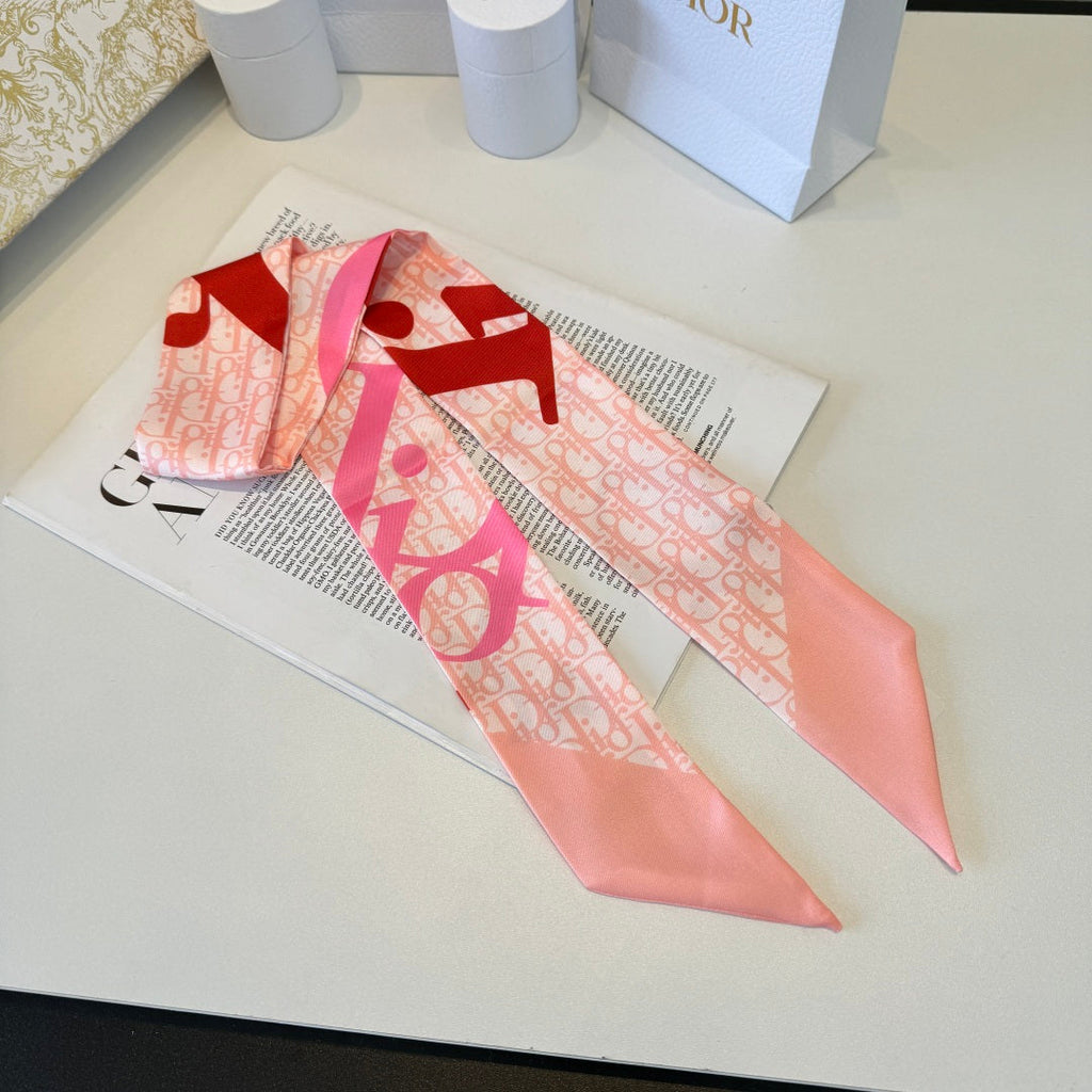 DIOR 26S SCARF 100CM IN SILK 298024