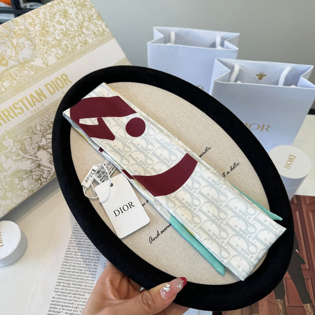 DIOR 26S SCARF 100CM IN SILK 298026