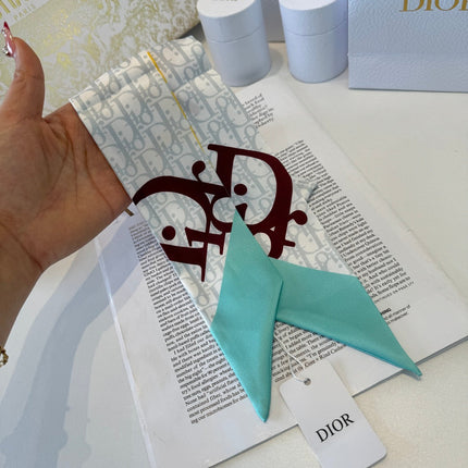 DIOR 26S SCARF 100CM IN SILK 298026