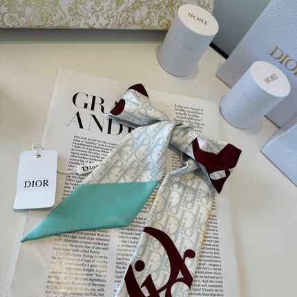 DIOR 26S SCARF 100CM IN SILK 298026