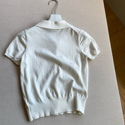 RALPH LAUREN 26S SHORT SLEEVE KNIT POLO TOP 469