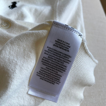 RALPH LAUREN 26S SHORT SLEEVE KNIT POLO TOP 469