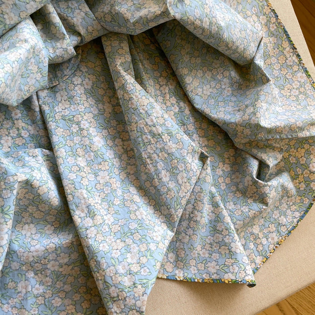 PRADA 26S FLORAL PRINT MIDI SKIRT 1047