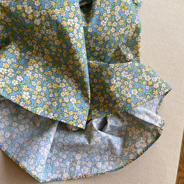 PRADA 26S FLORAL PRINT MIDI SKIRT 1047