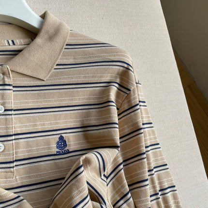 PRADA 26S LONG-SLEEVE POLO SHIRT 1116
