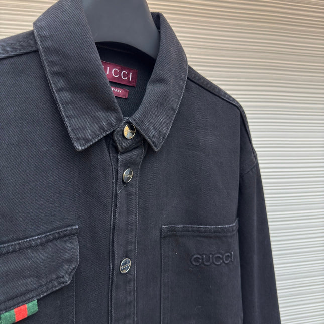 GUCCI 26S DENIM SHIRT 224