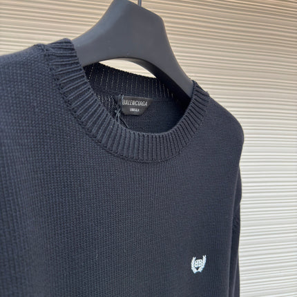 BALENCIAGA 26S CREW-NECK KNIT SWEATER 280