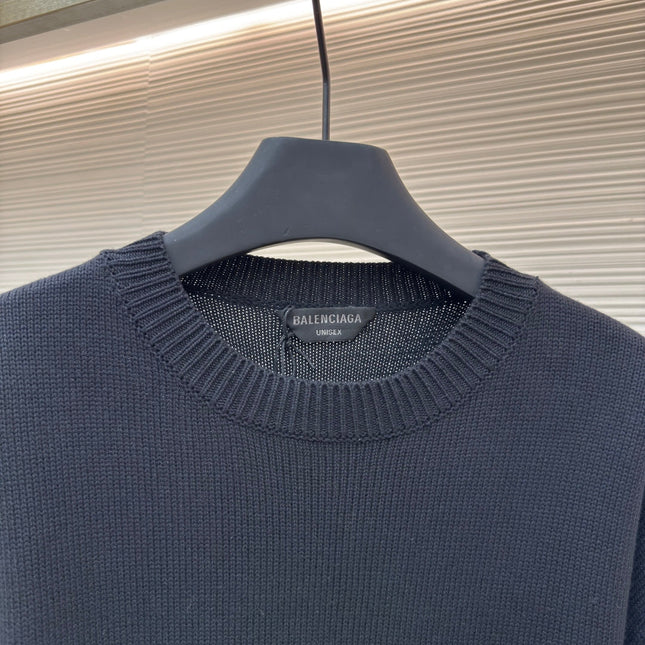 BALENCIAGA 26S CREW-NECK KNIT SWEATER 280