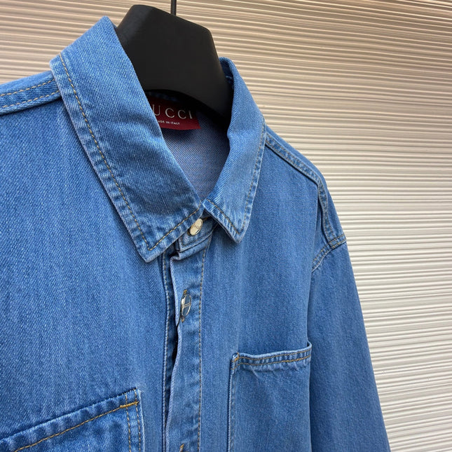 GUCCI 26S DENIM SHIRT 221