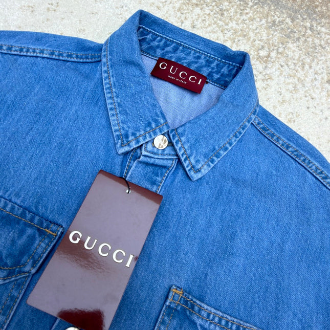 GUCCI 26S DENIM SHIRT 221