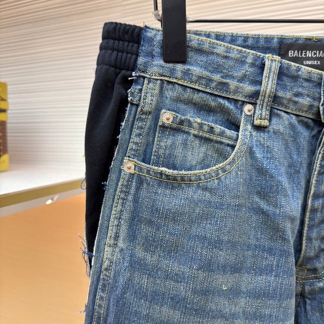 BALENCIAGA 26S DISTRESSED JEANS 015