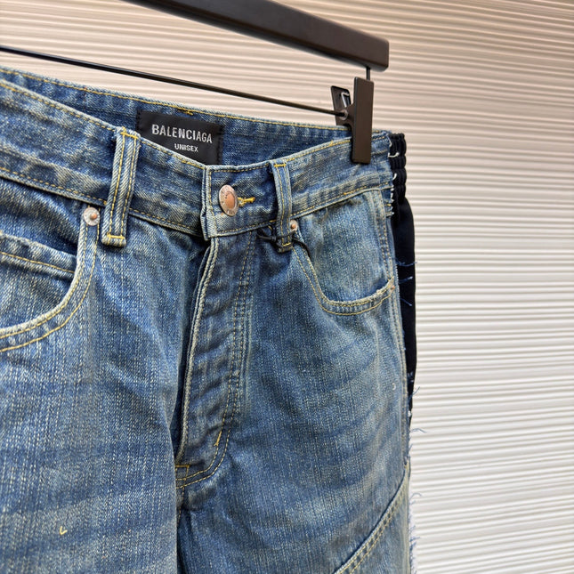 BALENCIAGA 26S DISTRESSED JEANS 015