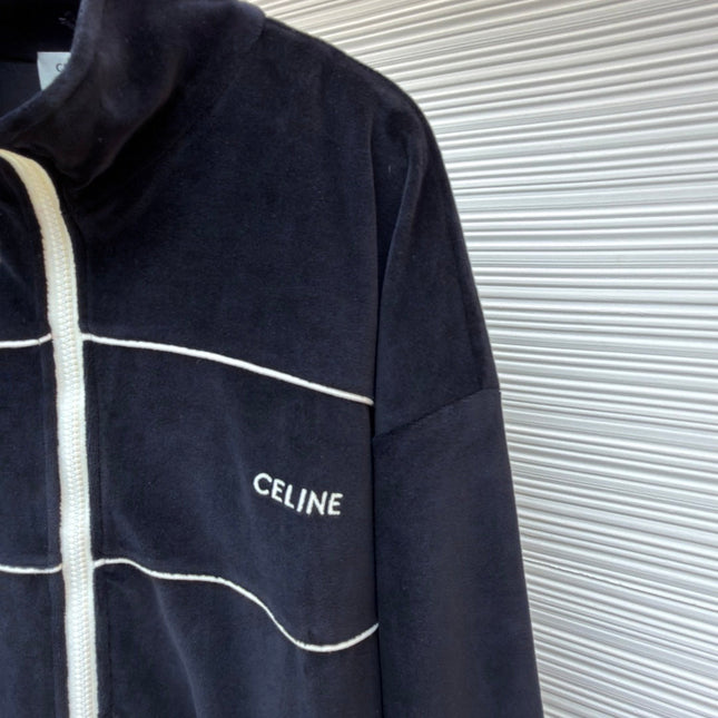CELINE 25S VELVET JACKET 0133