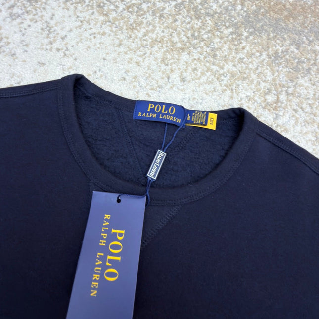 RALPH LAUREN 25S FLEECE SWEATSHIRT WITH EMBROIDERED LOGO 263