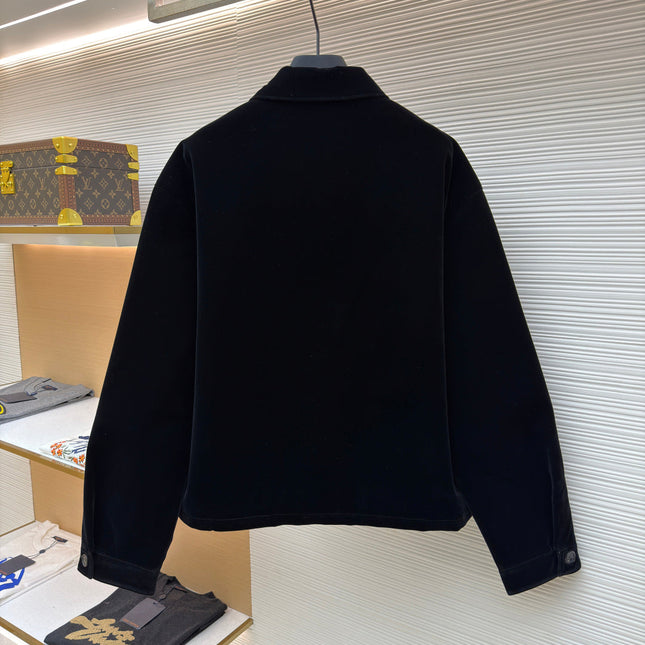 PRADA 25S VELVET JACKET 466
