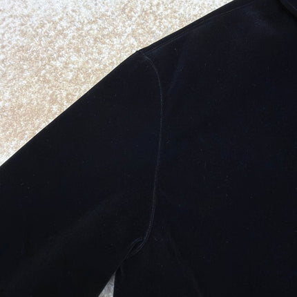 PRADA 25S VELVET JACKET 466