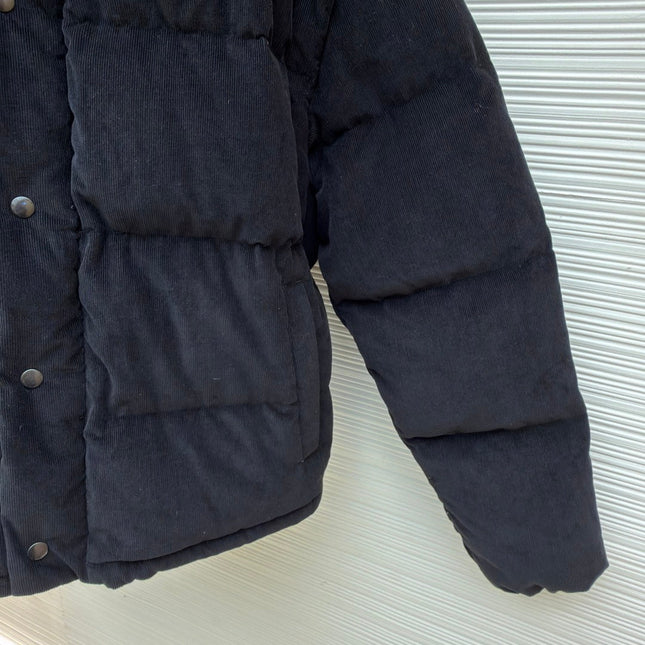PRADA 25S VELVET PUFFER JACKET 458