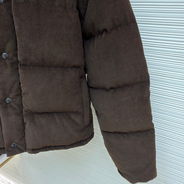 PRADA 25S VELVET PUFFER JACKET 459