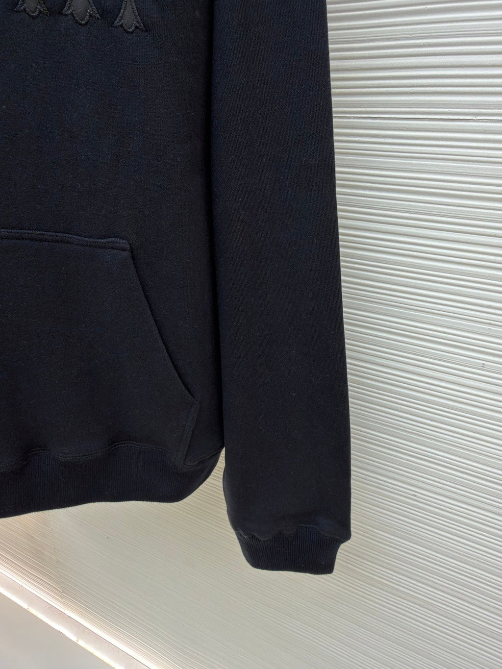 CHROME HEARTS CEMETERY CROSS SEVEN-11 HOODIE IN BLACK