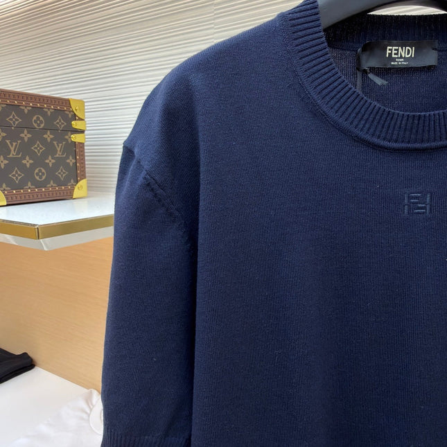 FENDI 26S SHORT SLEEVE KNIT 106
