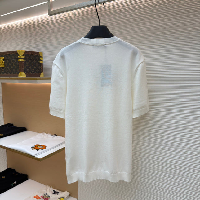 FENDI 26S SHORT SLEEVE KNIT 105