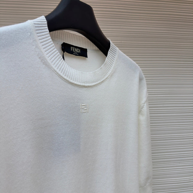 FENDI 26S SHORT SLEEVE KNIT 105